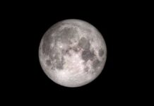 Киевляне увидели "Суперлуние"