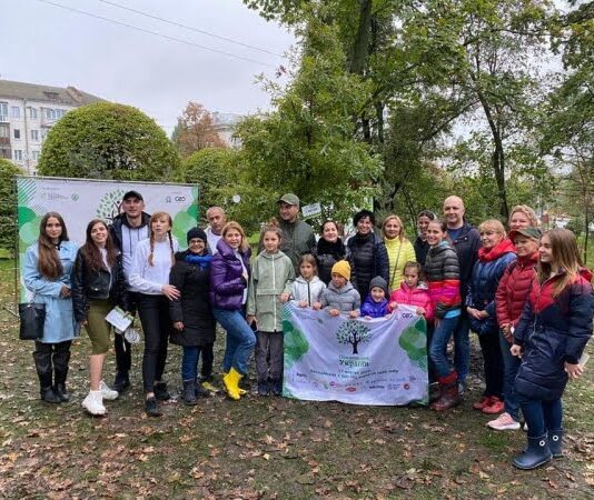 1000 000 деревьев за 24 часа: экологическая акция в Киеве