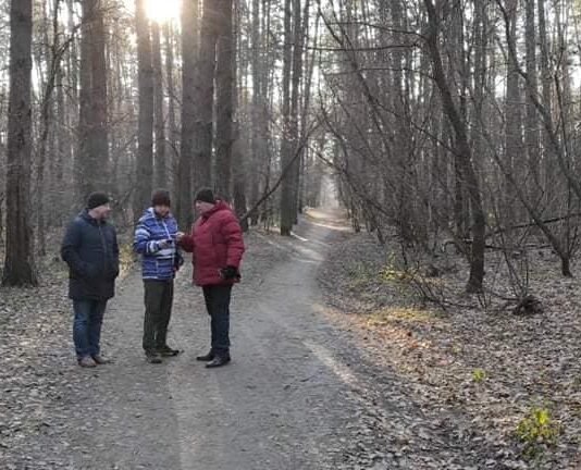 На Виноградаре обустроили тропу здоровья