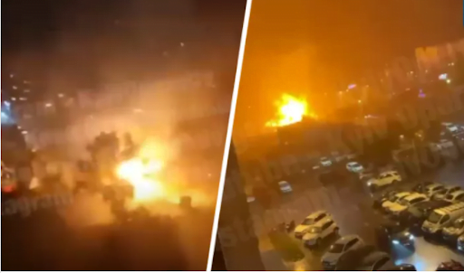 У Києві блискавка вдарила в кафе, сталася пожежа